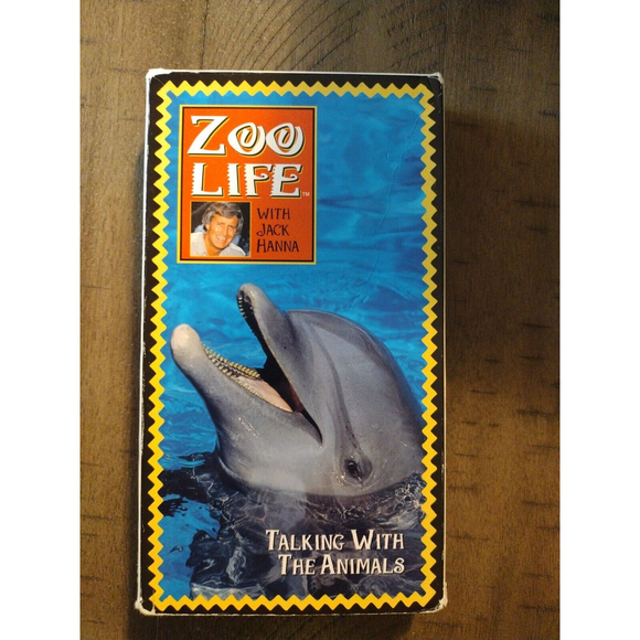 Zoo Life with Jack Hanna Talking With the Animals VHS 1994 Dolphins - Picture 1 of 7